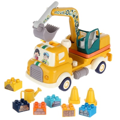 Машина инерционная Строительная свет звук пар Veld Co 135401 1